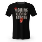 Vintage The Rolling Stones Black Shirt