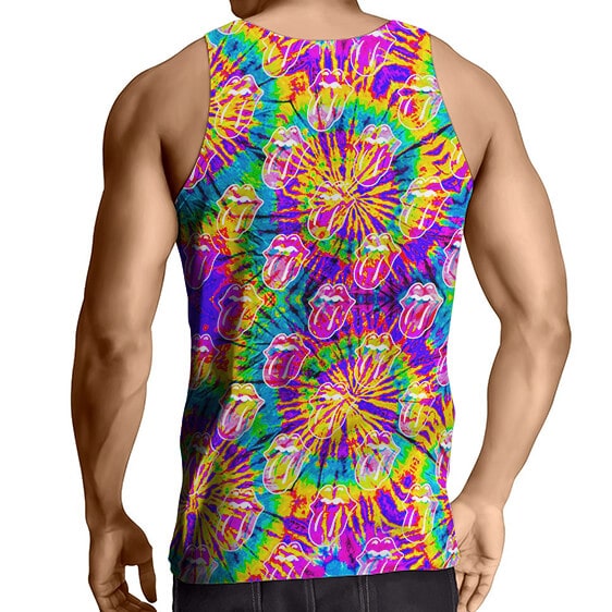 Acid Psychedelic The Rolling Stones Tank Shirt