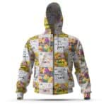 All You Need Is Love Typography Art Zip Hoodie