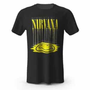 American Band Nirvana Logo Drip Art T-shirt