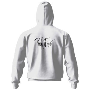 Another Brick In The Wall White Zip Hoodie