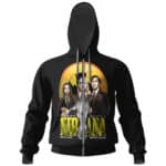 Beat Me Outta Me Nirvana Black Zip-Up Hoodie
