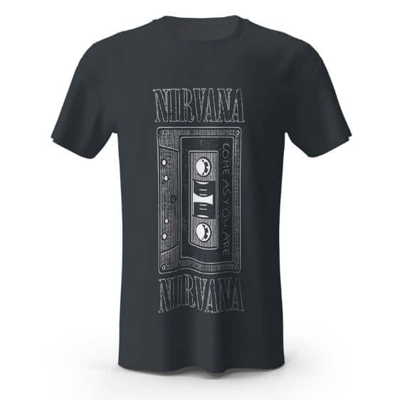 Come As You Are Nirvana Cassette Tape Art Tee