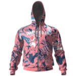 Come As You Are Reimagined Art Zip-Up Hoodie