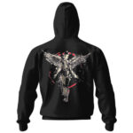 In Utero Angel Artwork Nirvana Zip-Up Hoodie