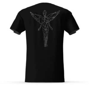In Utero Nirvana Angel Line Logo Art Shirt