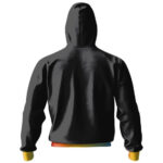 John Lennon Colored Silhouette Zipper Hoodie