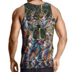 Kurt Cobain Color Paint Splash Nirvana Singlet