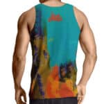 Kurt Cobain Smoking Painting Art Muscle Shirt