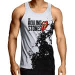 Monochromatic Art The Rolling Stones Singlet