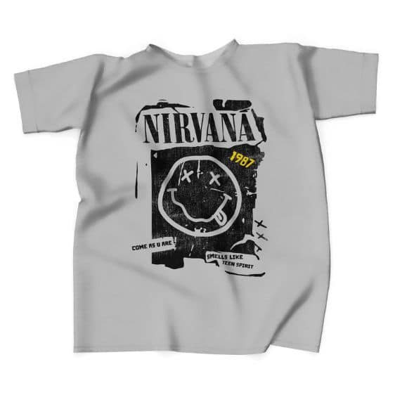 Nirvana 1987 Come As You Are Poster T-shirt