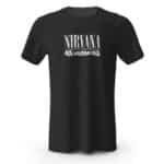 Nirvana Album Nevermind Silhouette Art T-shirt