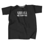 Nirvana Album Nevermind Silhouette Art T-shirt