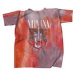 Nirvana Butterfly Electric Guitar Flame Shirt