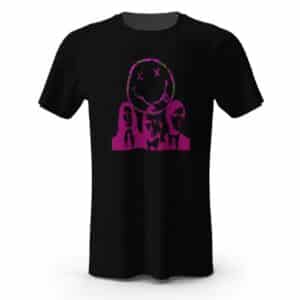 Nirvana Colored Silhouette Pop Artwork T-shirt