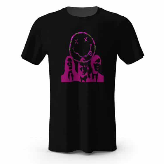 Nirvana Colored Silhouette Pop Artwork T-shirt