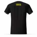 Nirvana Concert Smiley Logo Art Black T-shirt