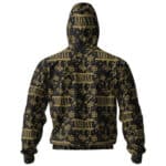 Nirvana Floral Pattern Design Zip-Up Hoodie