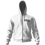 Nirvana In Utero Album Artwork Zip Hoodie