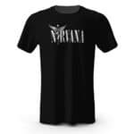 Nirvana In Utero Minimalist Angel Logo Tee