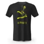 Nirvana Kurt Cobain Converse Shoes Art Shirt