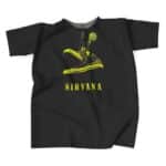 Nirvana Kurt Cobain Converse Shoes Art Shirt