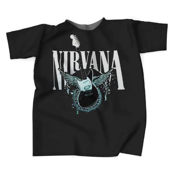 Nirvana Kurt Cobain Iconic Guitar Tribute Tee