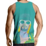 Nirvana Kurt Cobain Vibrant Neon Art Tank Top