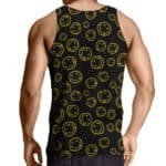 Nirvana Logo Icon Smiley Pattern Tank Top