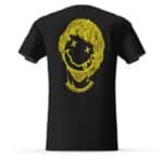 Nirvana Logo On A Head Fan Art Black T-shirt