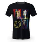 Nirvana Members Framed Photo Pop Artwork Tee