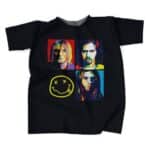Nirvana Members Framed Photo Pop Artwork Tee