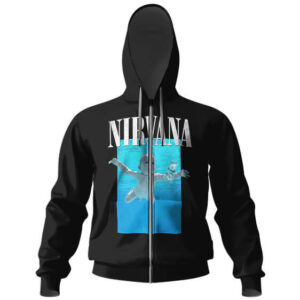 Nirvana Nevermind Baby Cover Zip-Up Hoodie