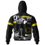 Nirvana Nevermind Drugs And Pills Zip Hoodie