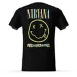 Nirvana Nevermind Multicolor Logo Art T-shirt