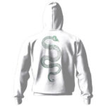 Nirvana Serve The Servants White Zipper Hoodie