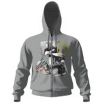 Nirvana's Come As You Are Lyrics Zipper Hoodie