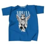 Nirvana's Kurt Cobain Angel Tribute Art Shirt