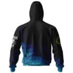 Nirvana's Song Seahorse Design Zip Hoodie