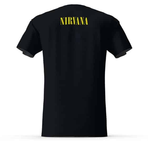 Nirvana's Vocalist Kurt Cobain Text Art Tee