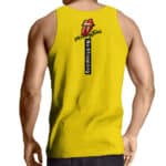 No Stopping No Filter Yellow Muscle Shirt