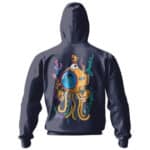 Octopus Yellow Submarine Trippy Art Zip Hoodie