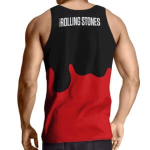 Paint It Black Rolling Stones Paint Tank Shirt