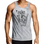 Paint it Black Rolling Stones Grunge Tank Top