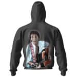 Paul McCartney Playing Guitar Zip-Up Hoodie