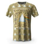 Pink Floyd Album Prism Logo Pattern T-shirt