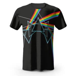 Pink Floyd Album Prism Rainbow Art T-shirt