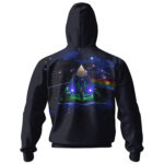 Pink Floyd Band In Prism Black Zip Hoodie