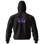 Pink Floyd Colorful Flame Black Zip-up Hoodie