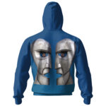 Pink Floyd Division Bell Blue Zip-up Hoodie